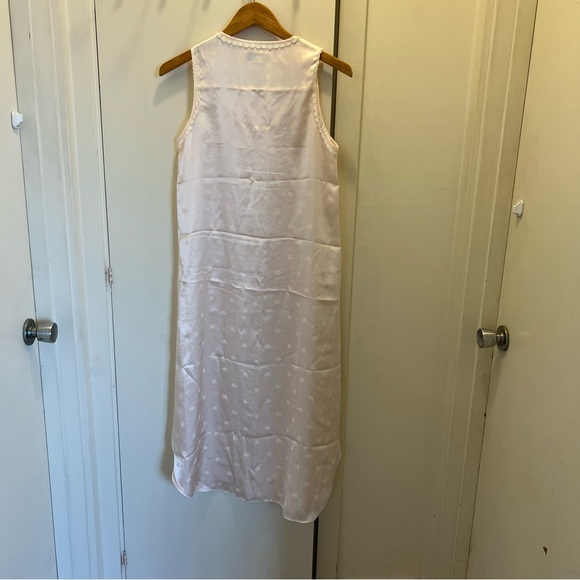Christian Dior Vintage Pink Lace Sleeveless Long  Nightgown-Medium W/Flaws* - Picture 2 of 7